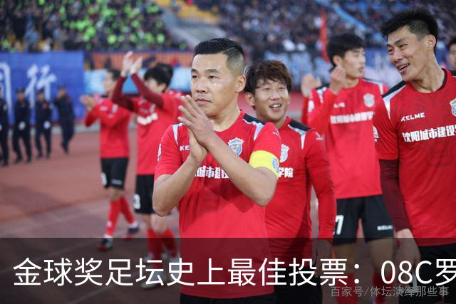 金球奖足坛史上最佳投票：08C罗网络投票率62%，12梅西得13%